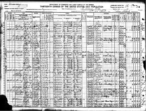 Trzecki 1910 Census