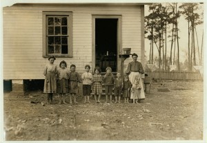 Young family of Tifton GA by Lewis Hine
